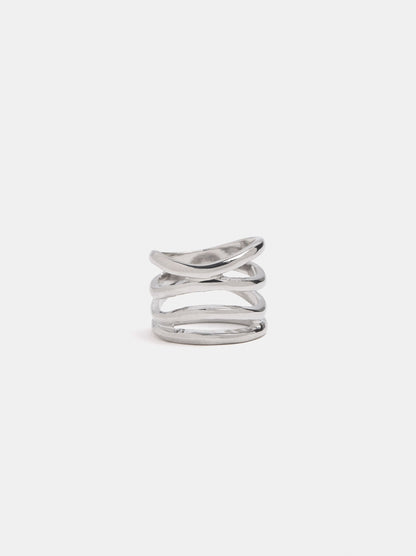 Irregular Silver Ring