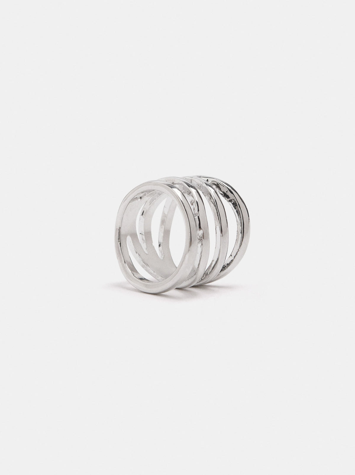 Irregular Silver Ring