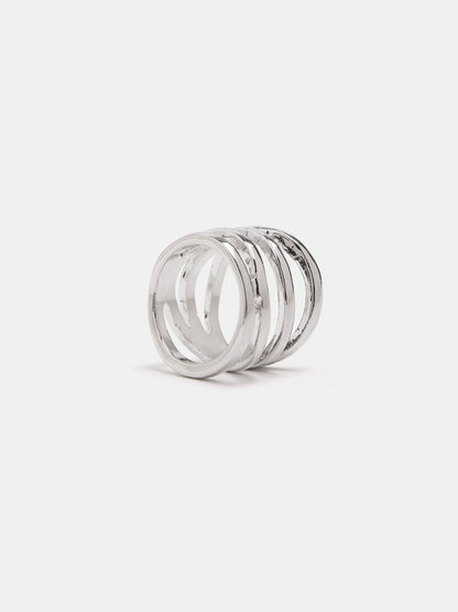 Irregular Silver Ring