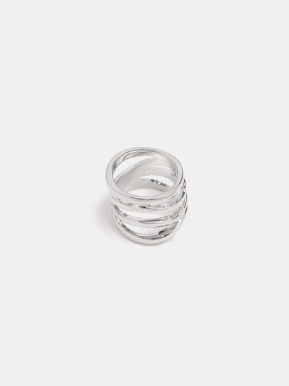 Irregular Silver Ring