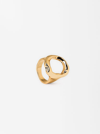 Irregular Pierced Ring