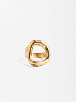 Irregular Pierced Ring