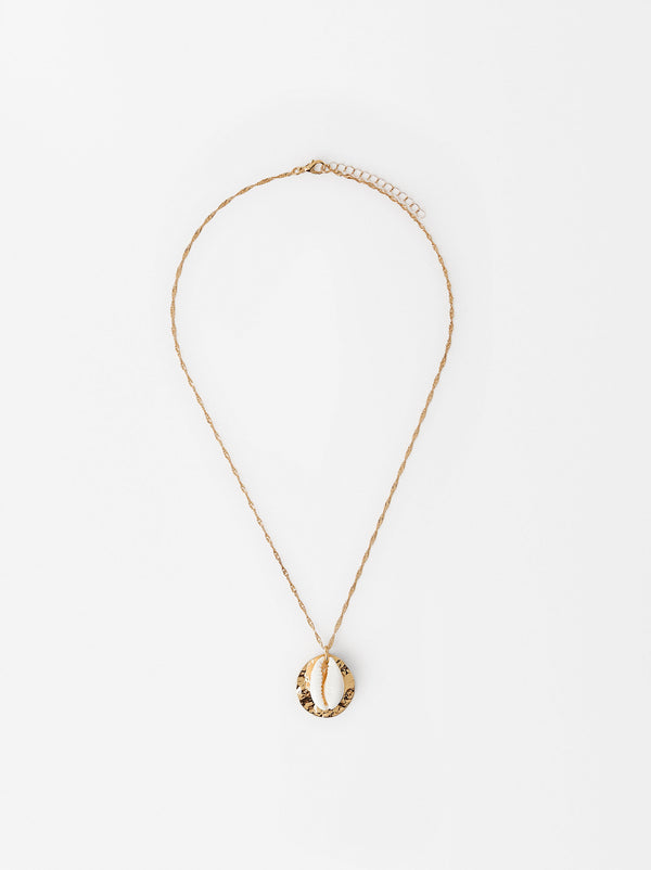 Gold Shell Necklace