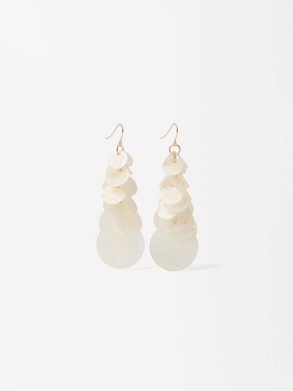 Earrings With Seashells