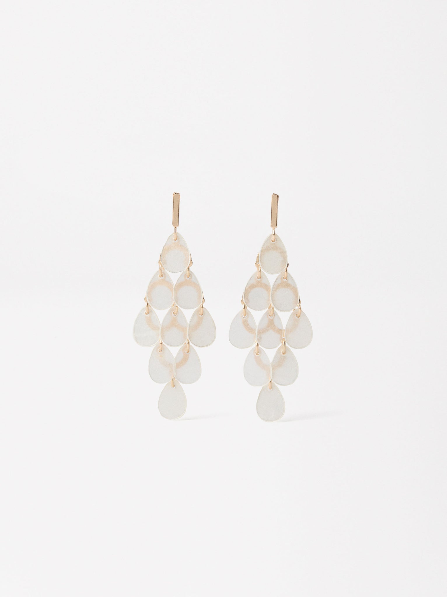 Long Shell Earrings