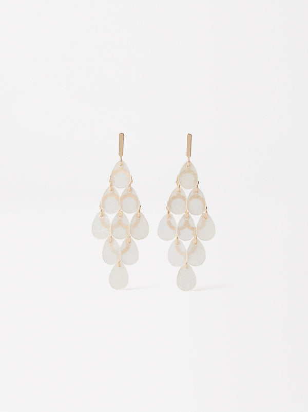 Long Shell Earrings