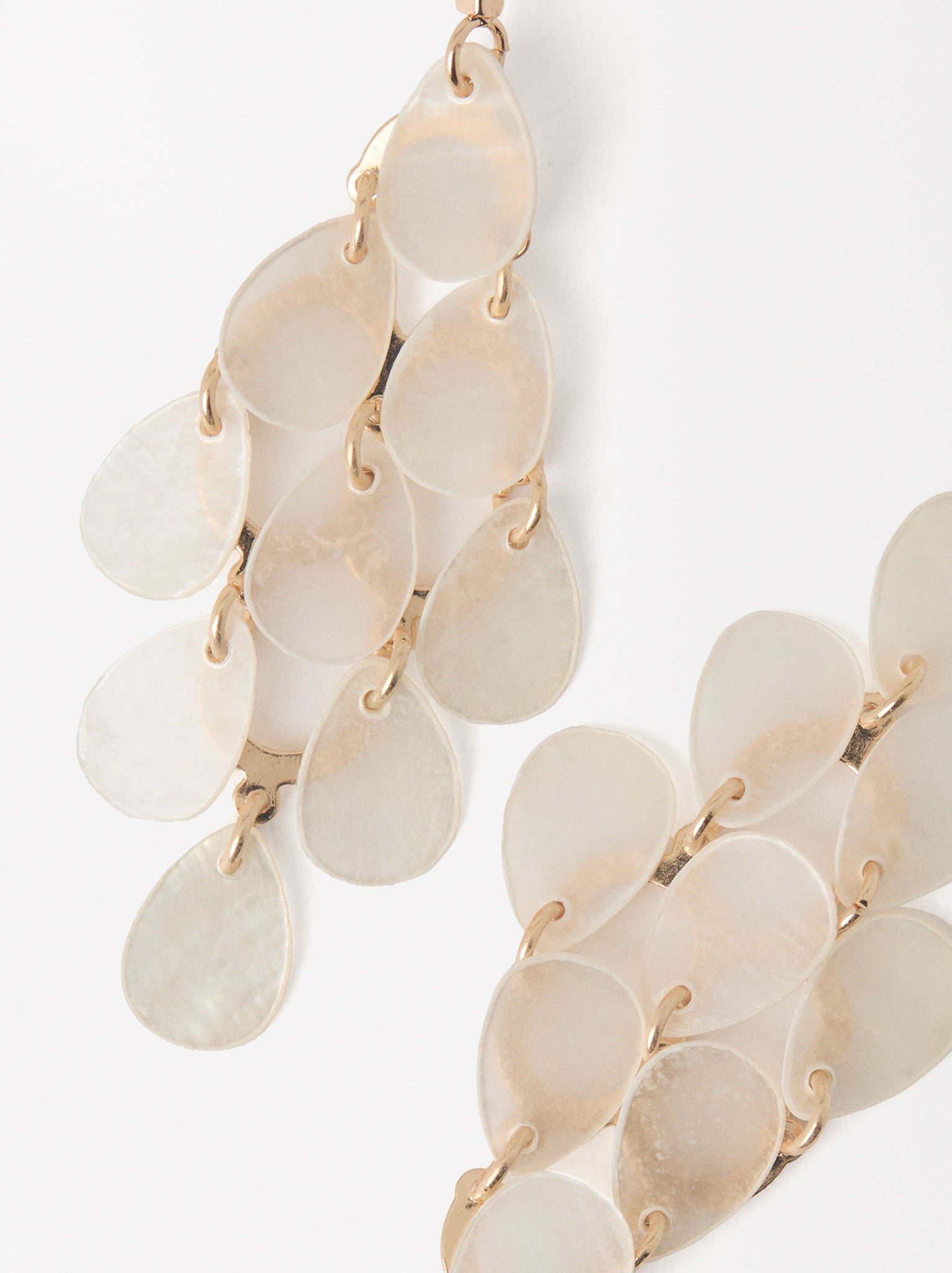 Long Shell Earrings