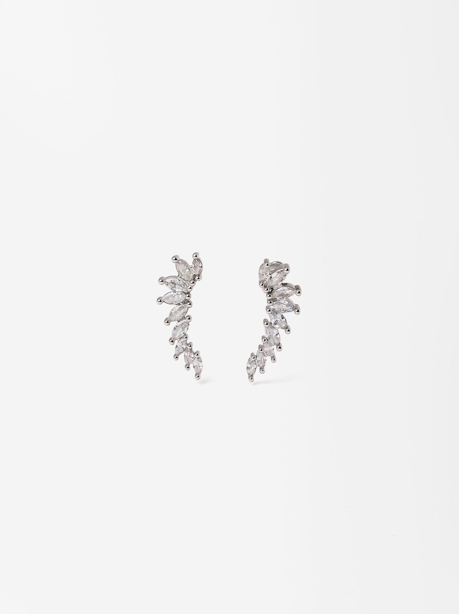 Earrings With Zirconia