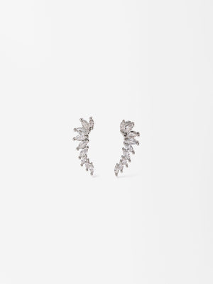 Earrings With Zirconia