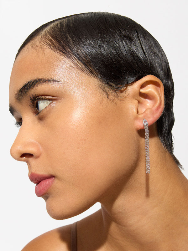 Long Earrings With Chains