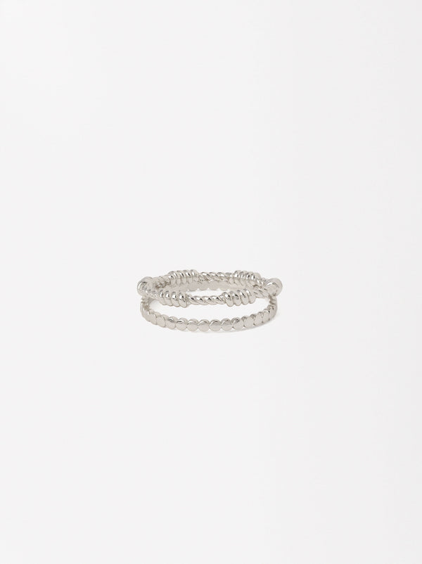 Double Braided Ring