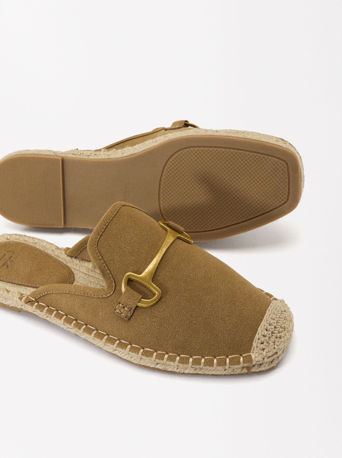 Jute Espadrilles With Buckle