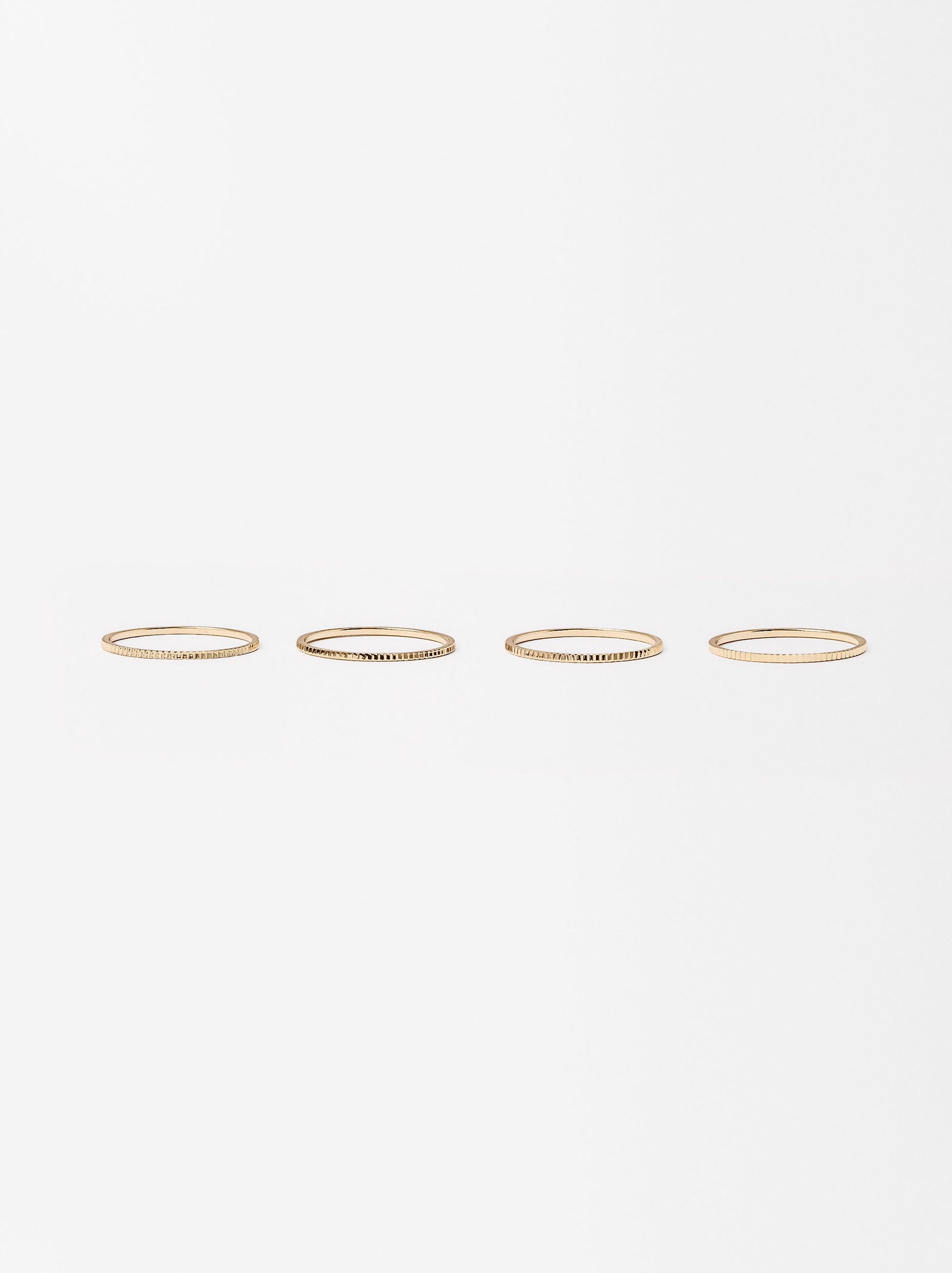 Set Of Golden Rings