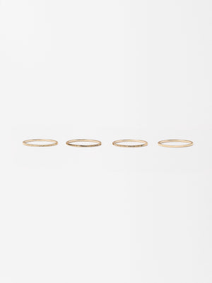 Set Of Golden Rings