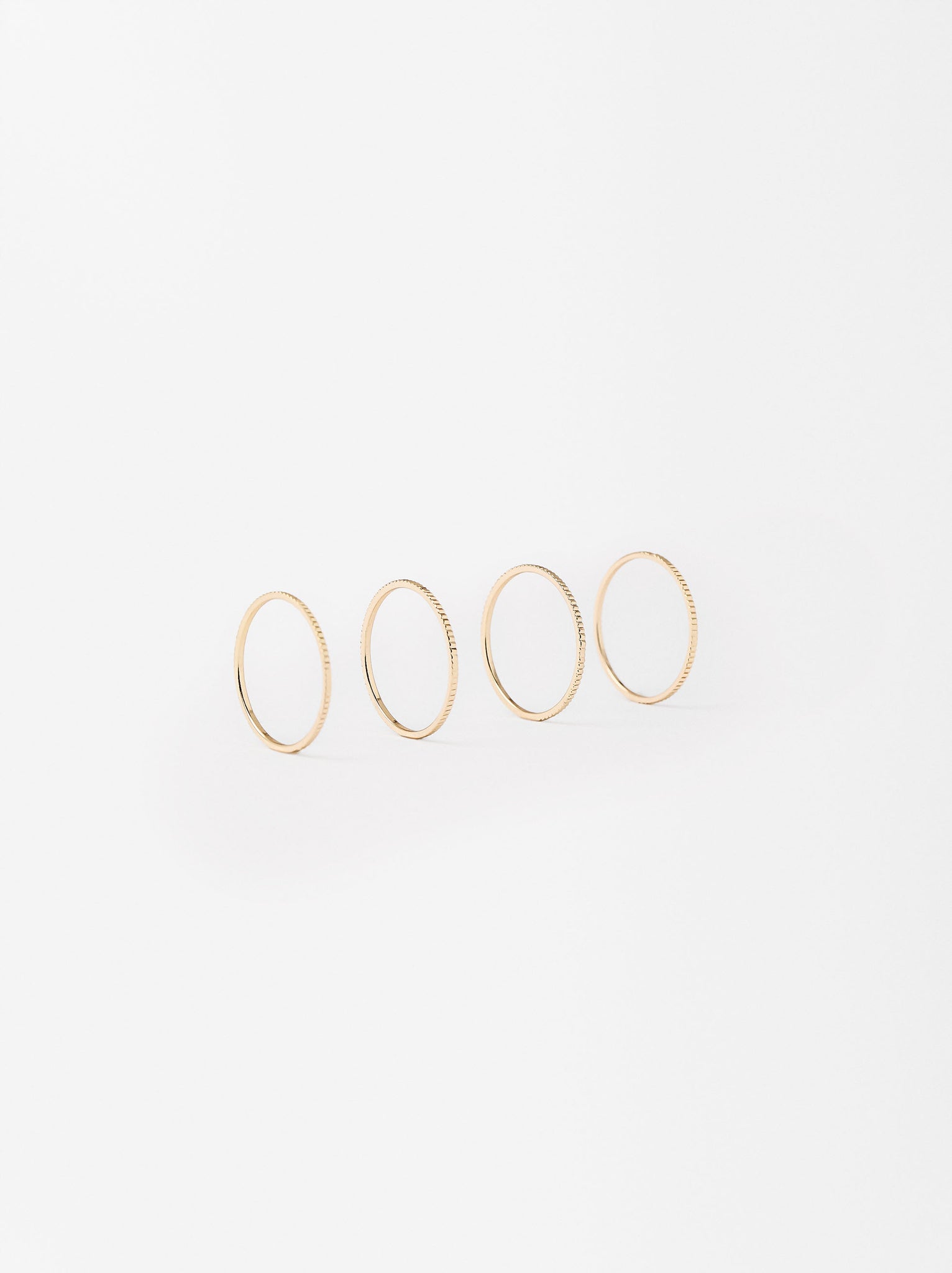 Set Of Golden Rings