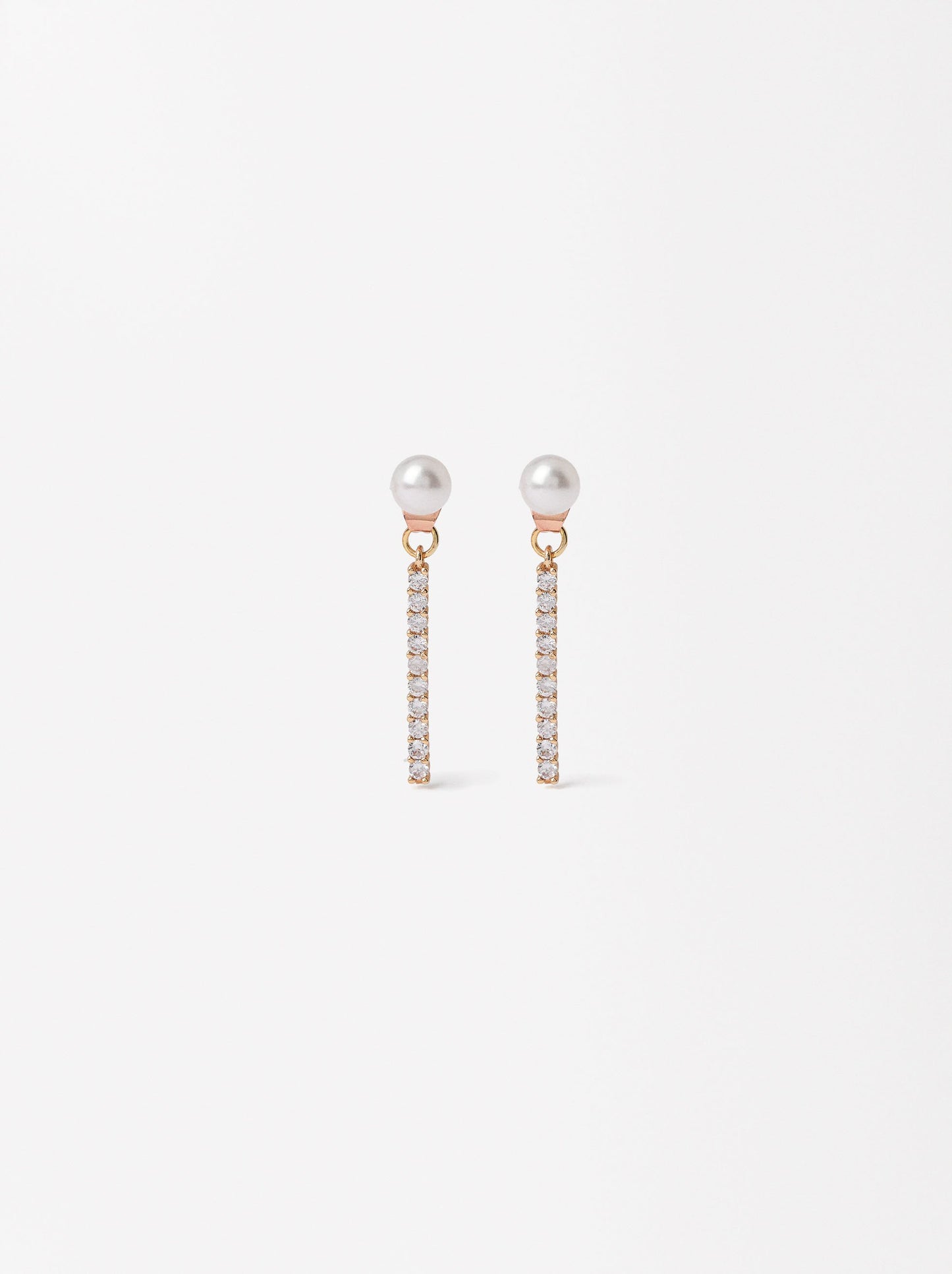 Earrings With Zirconia