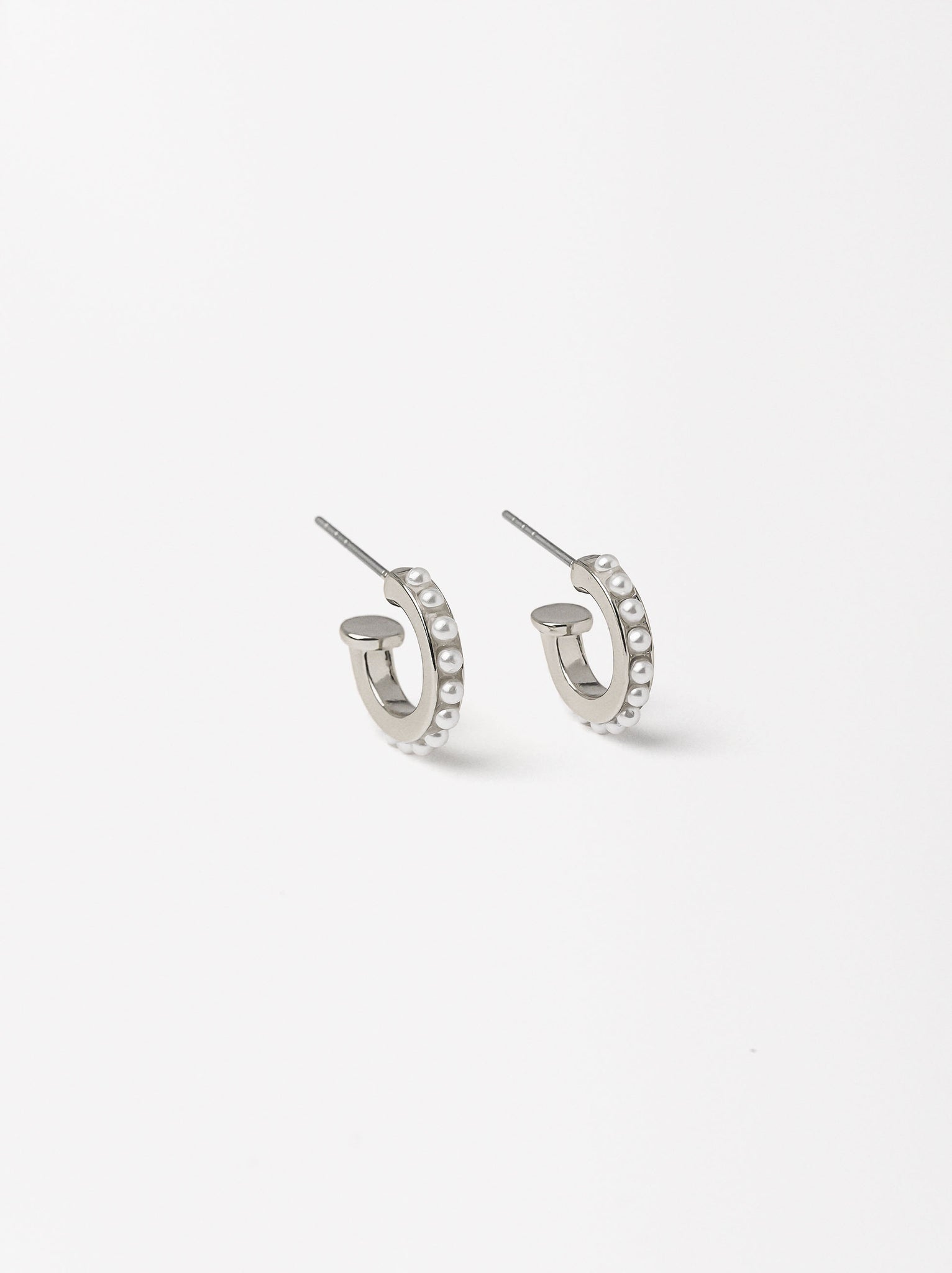 Silver Hoop Earrings