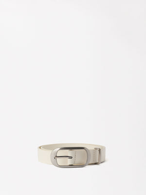 Plain Belt With Buckle