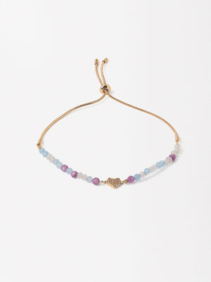 Bracelet With Stones And Zirconia