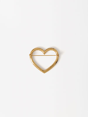 Brooch With Heart