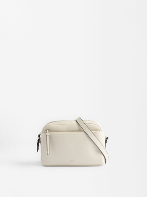 Textured Basic Crossbody Bag