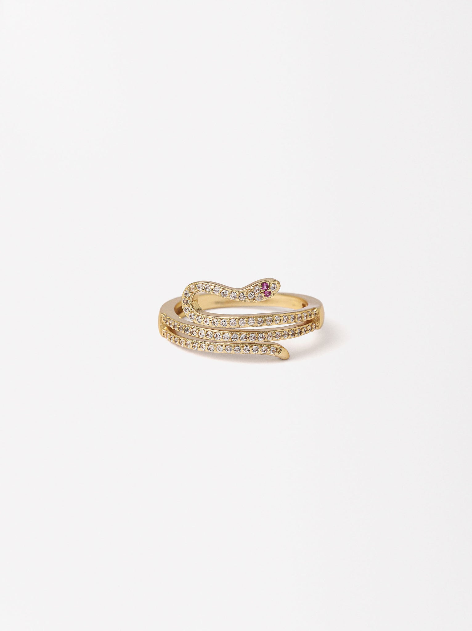 Golden Snake Ring