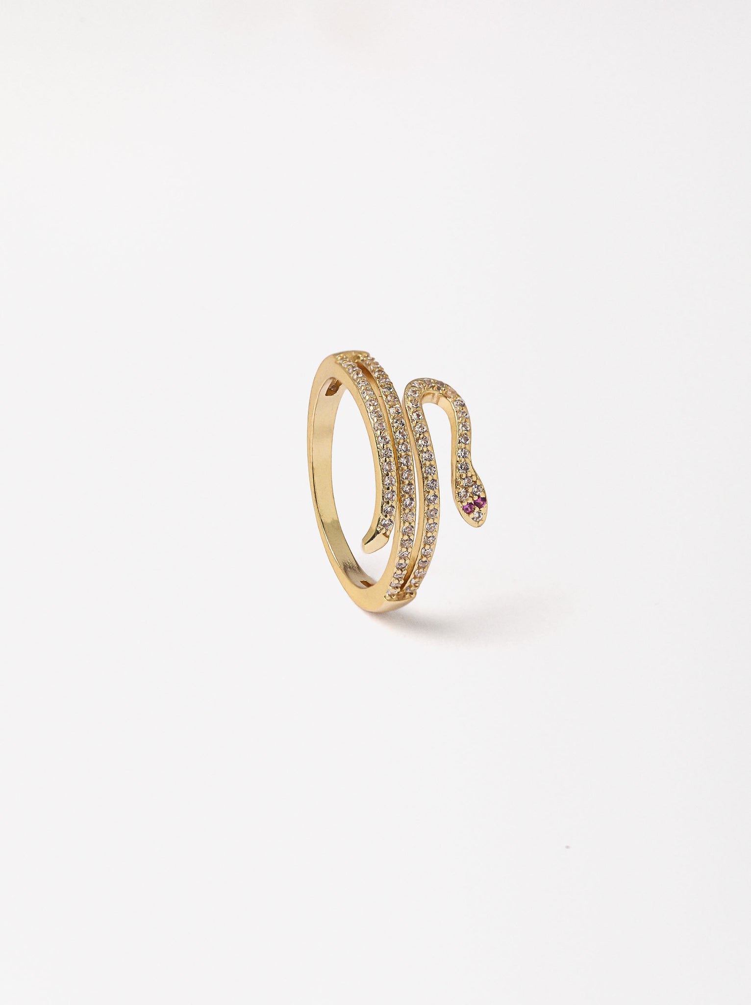 Golden Snake Ring