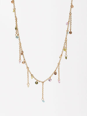 Necklace With Zirconia