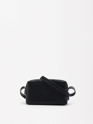 Crossbody Bag With Double Closure