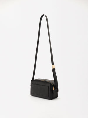 Crossbody Bag With Double Closure