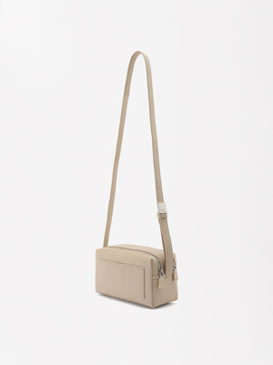 Crossbody Bag With Double Closure