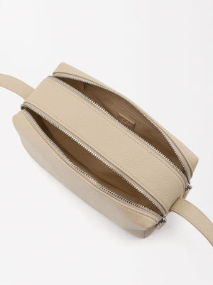 Crossbody Bag With Double Closure