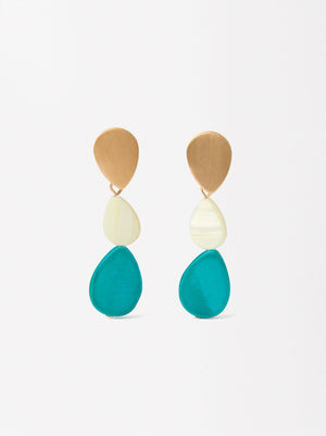 Long Shell Earrings