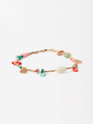 Anklet Bracelet With Shell