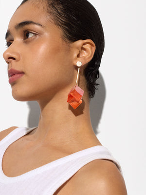 Long Shell Earrings