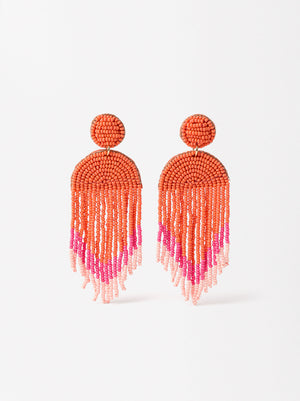 Long Bead Earrings