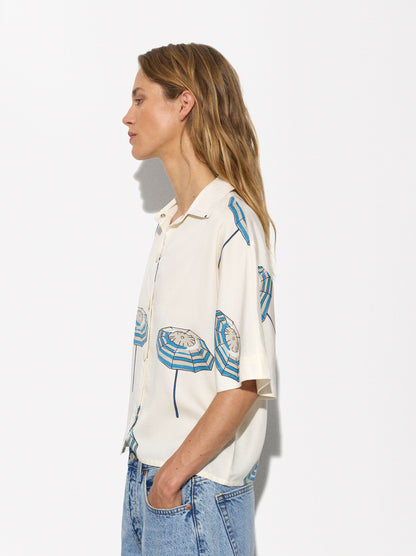 Lyocell Printed Shirt