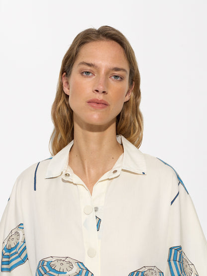 Lyocell Printed Shirt