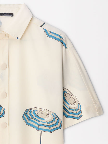 Lyocell Printed Shirt