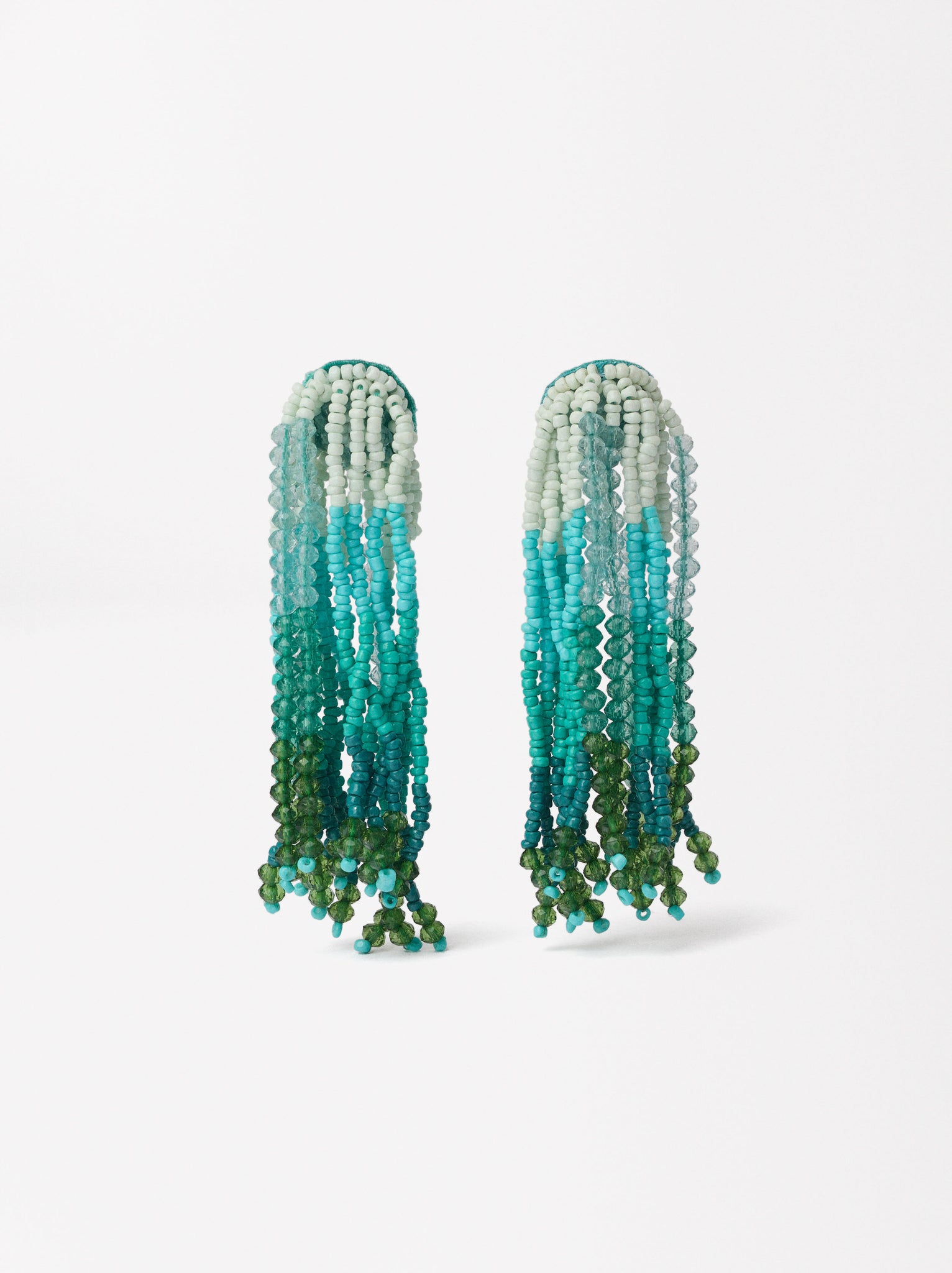 Long Bead Earrings