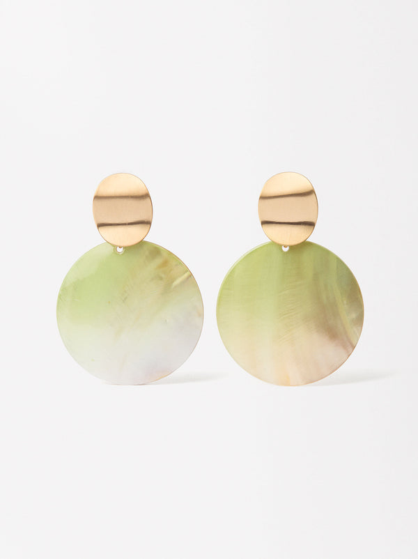 Gradient Shell Earrings