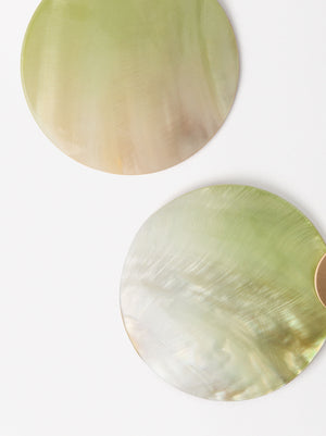 Gradient Shell Earrings