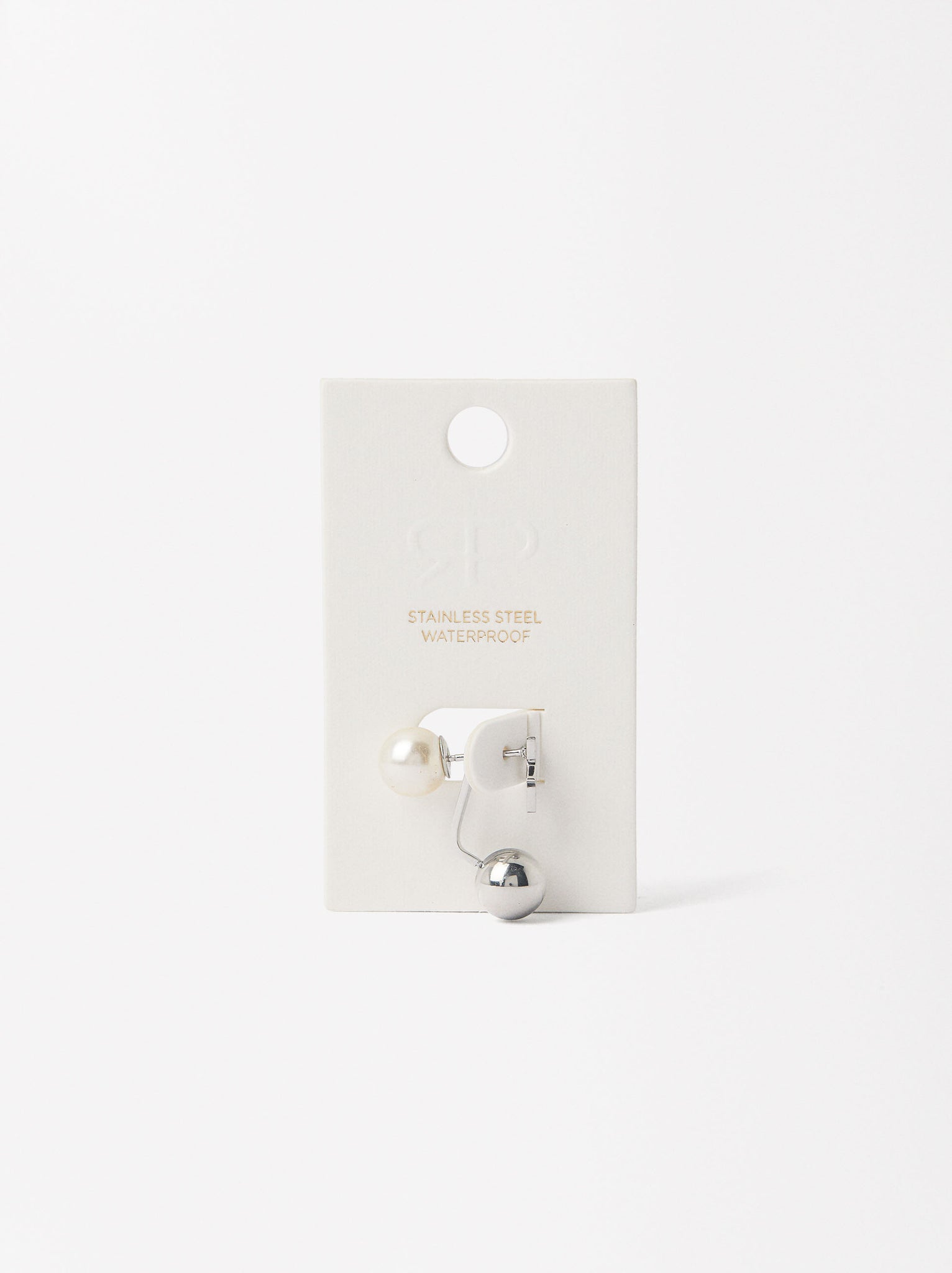 Single Ear Jacket Earring - Stainless Steel