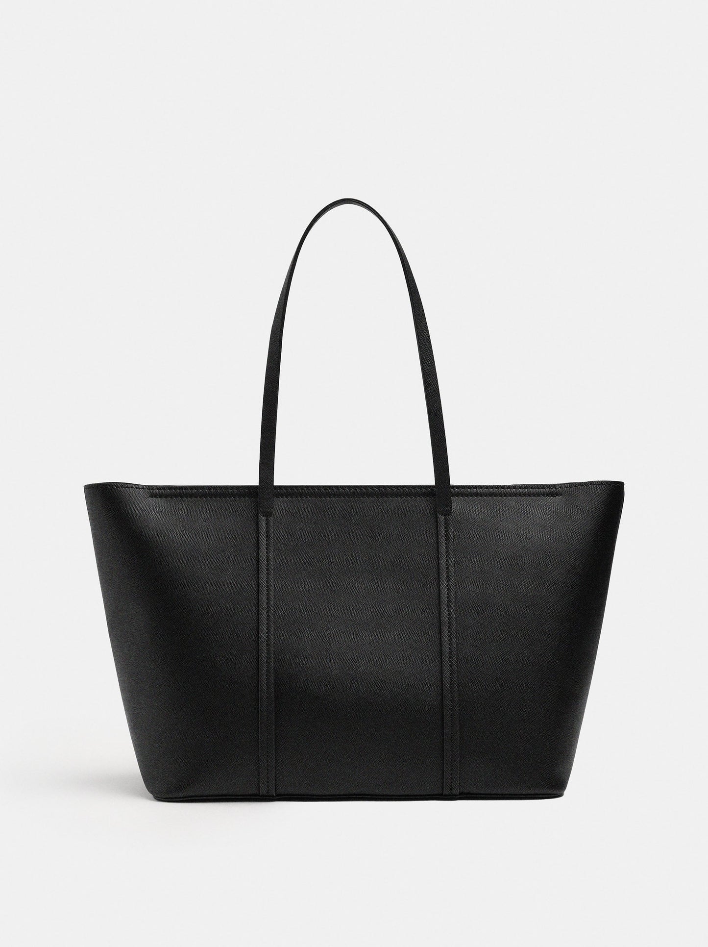 Shopper Bag With Texture