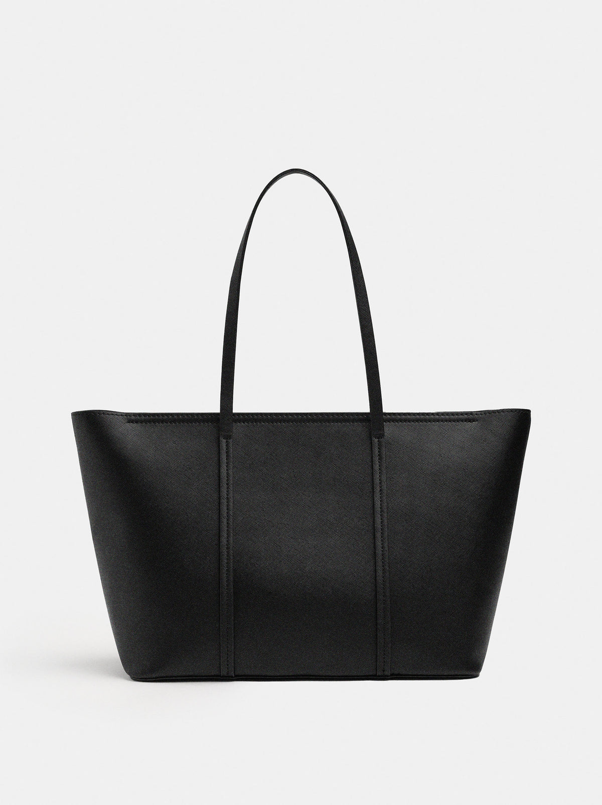 Shopper Bag With Texture