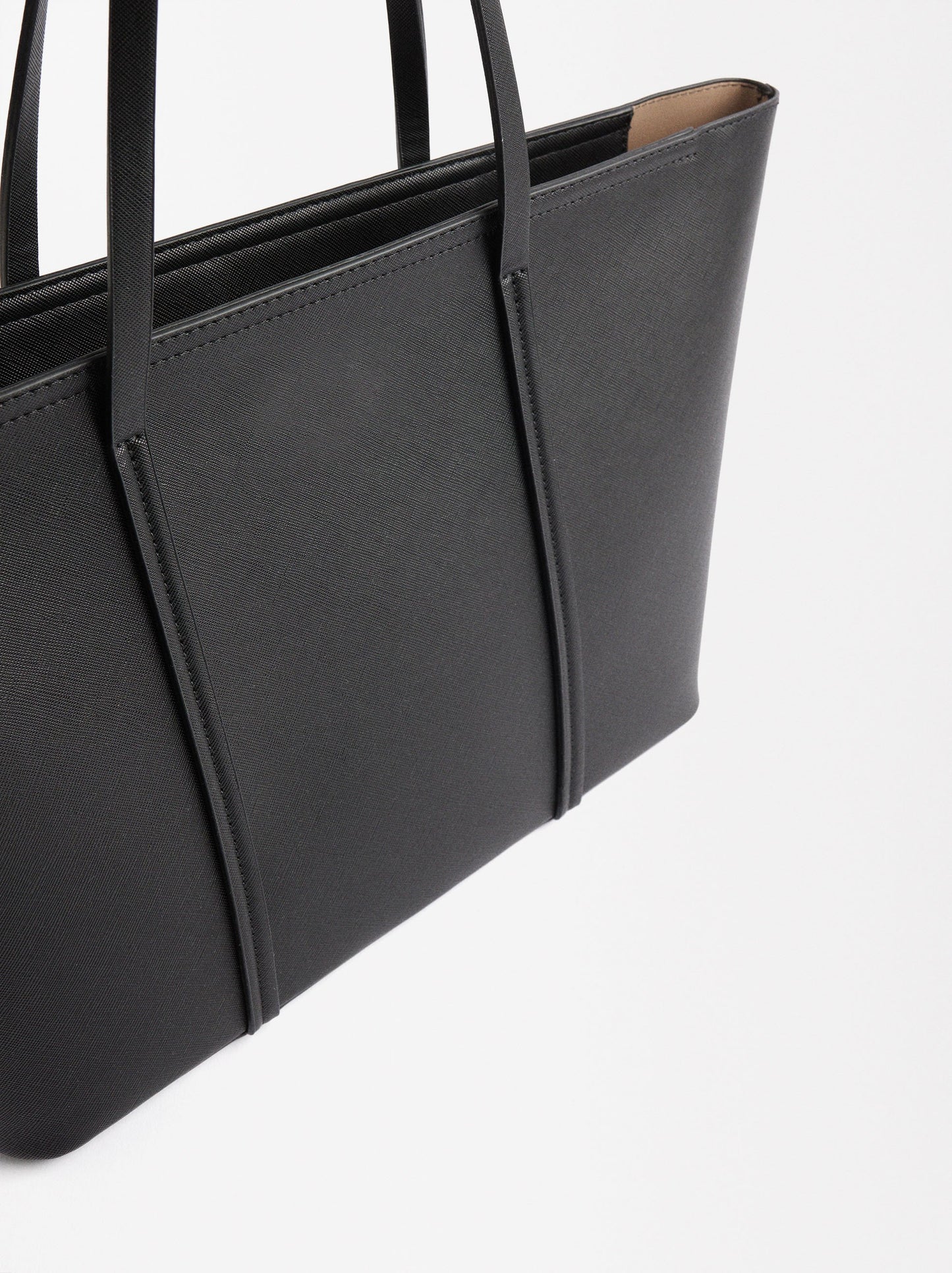 Shopper Bag With Texture