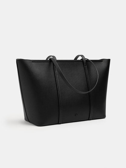 Shopper Bag With Texture