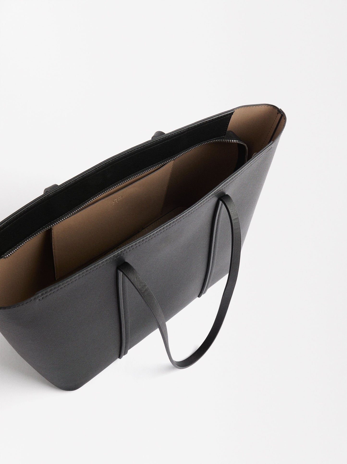 Shopper Bag With Texture