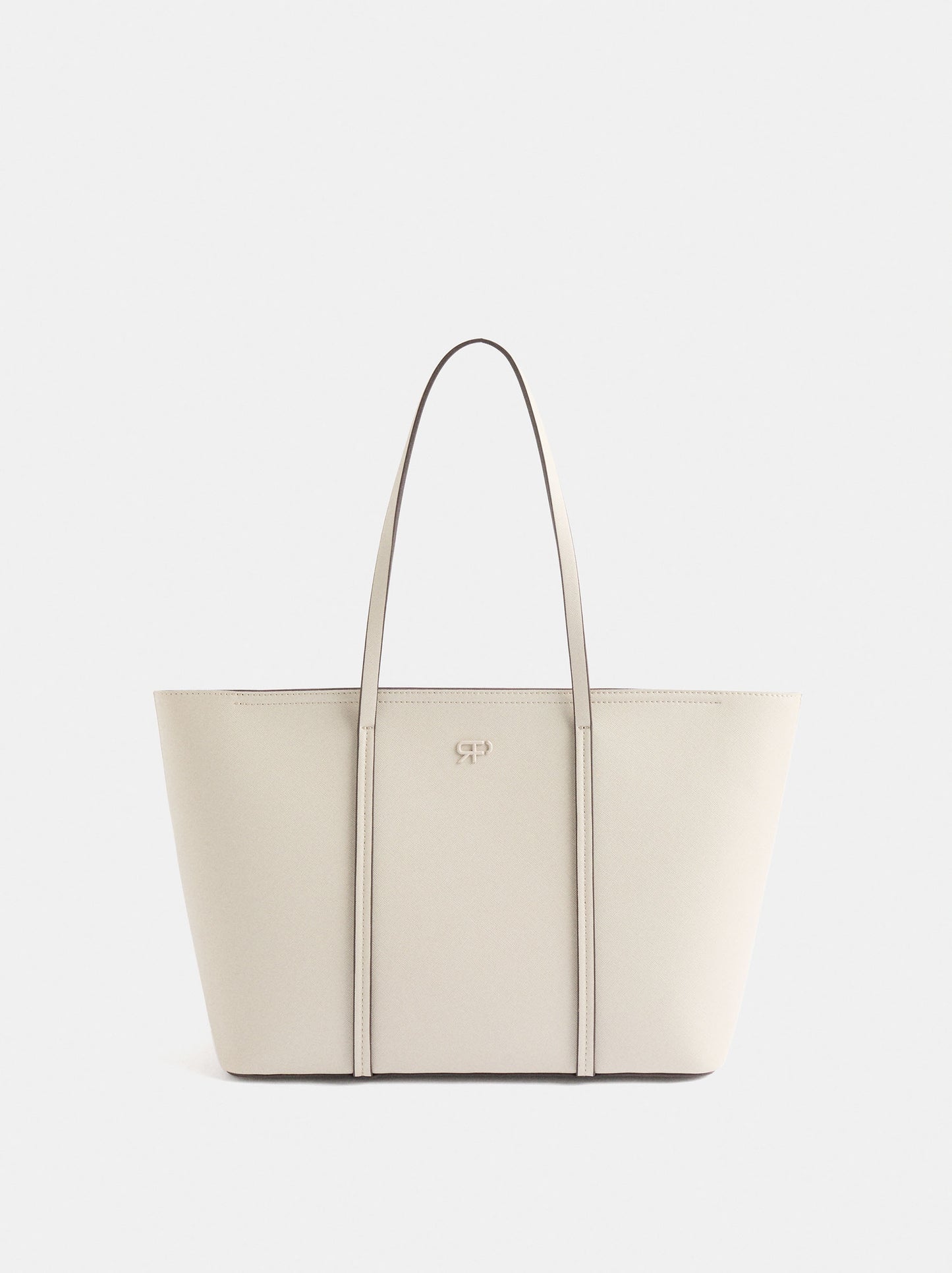 Shopper Bag With Texture