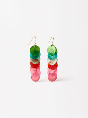 Long Shell Earrings